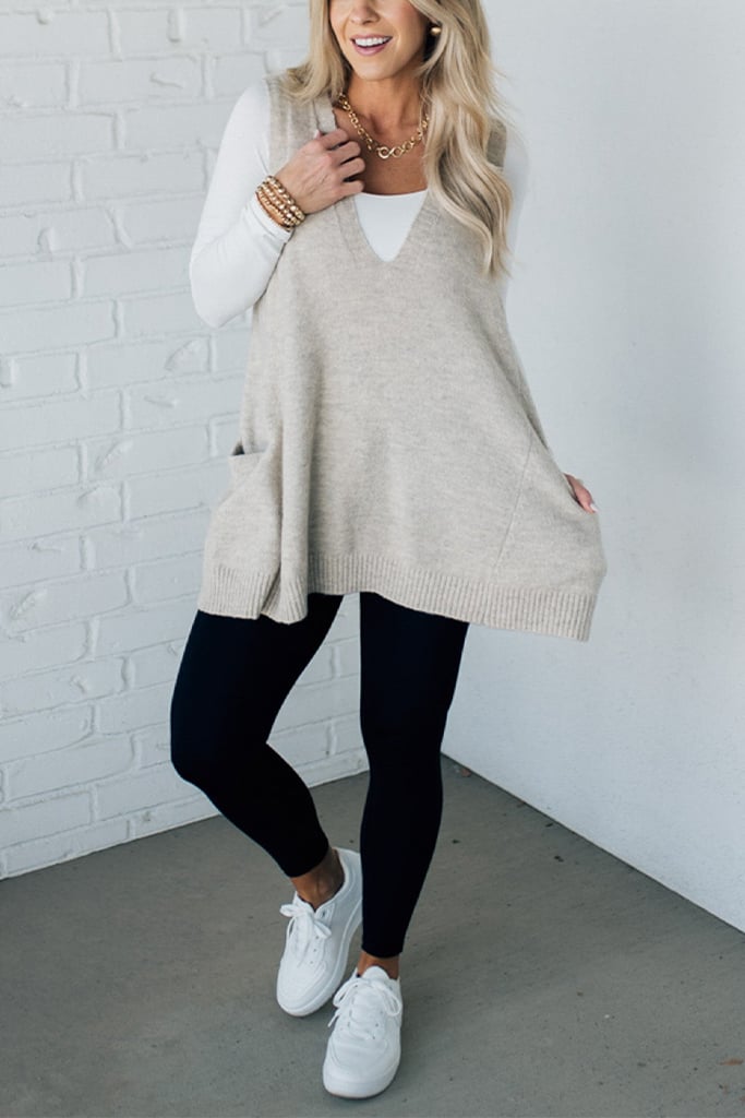 Pavo | Sweater Vest | Soft Fuzzy Texture