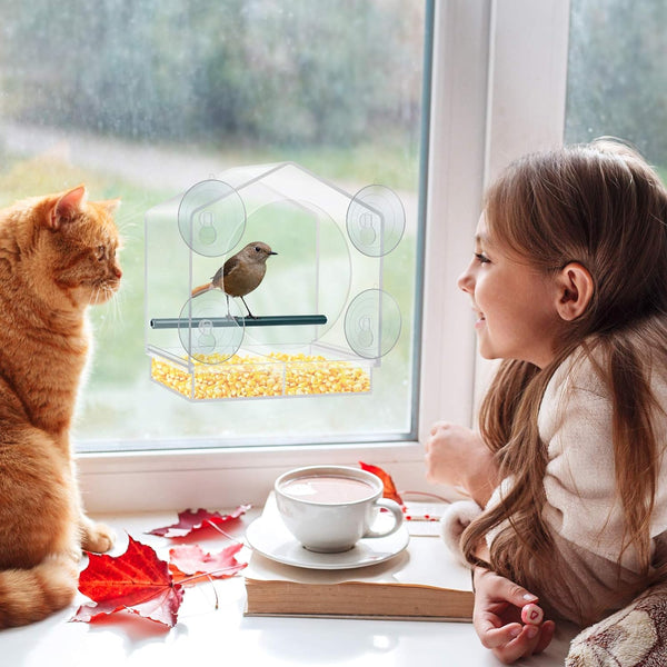 ClearNest™ Window Bird Feeder