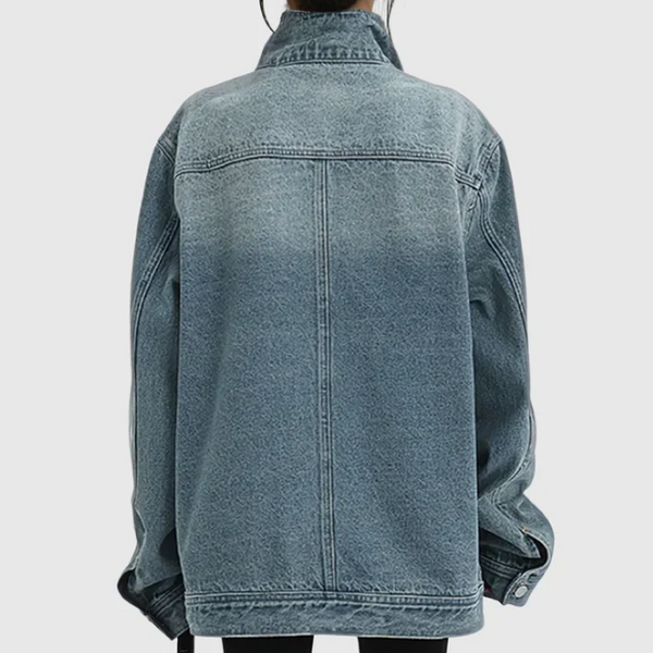 Pleun | Women's Denim Jacket | Artistic Design