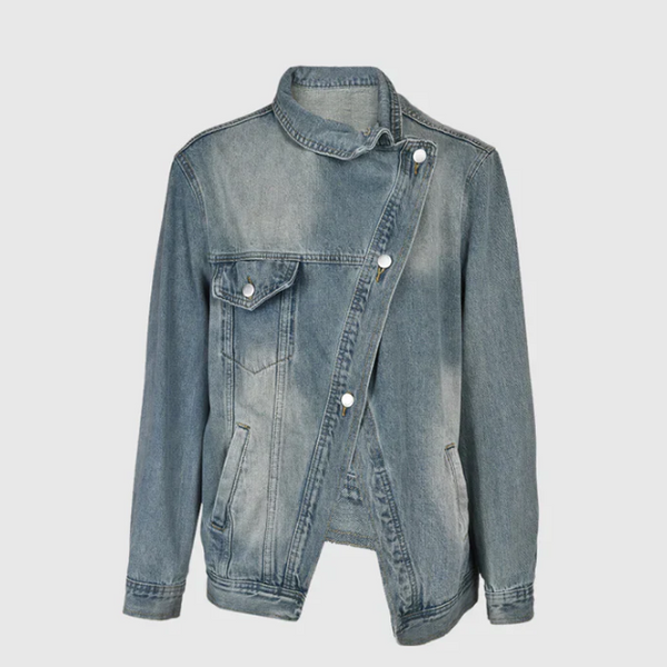 Pleun | Women's Denim Jacket | Artistic Design