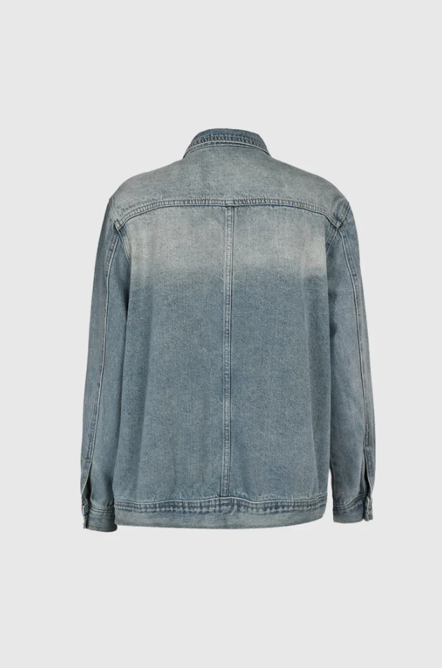 Pleun | Women's Denim Jacket | Artistic Design
