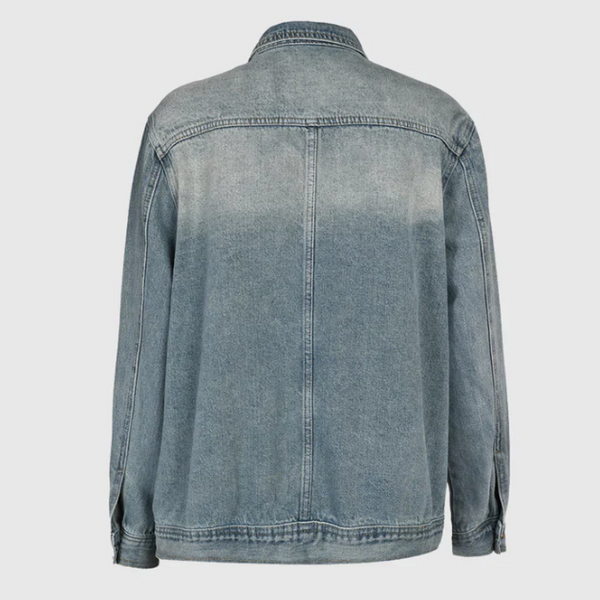 Pleun | Women's Denim Jacket | Artistic Design