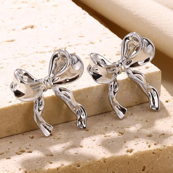 Bow Earrings – Casual amd Cute Non-Tarnish Jewelry