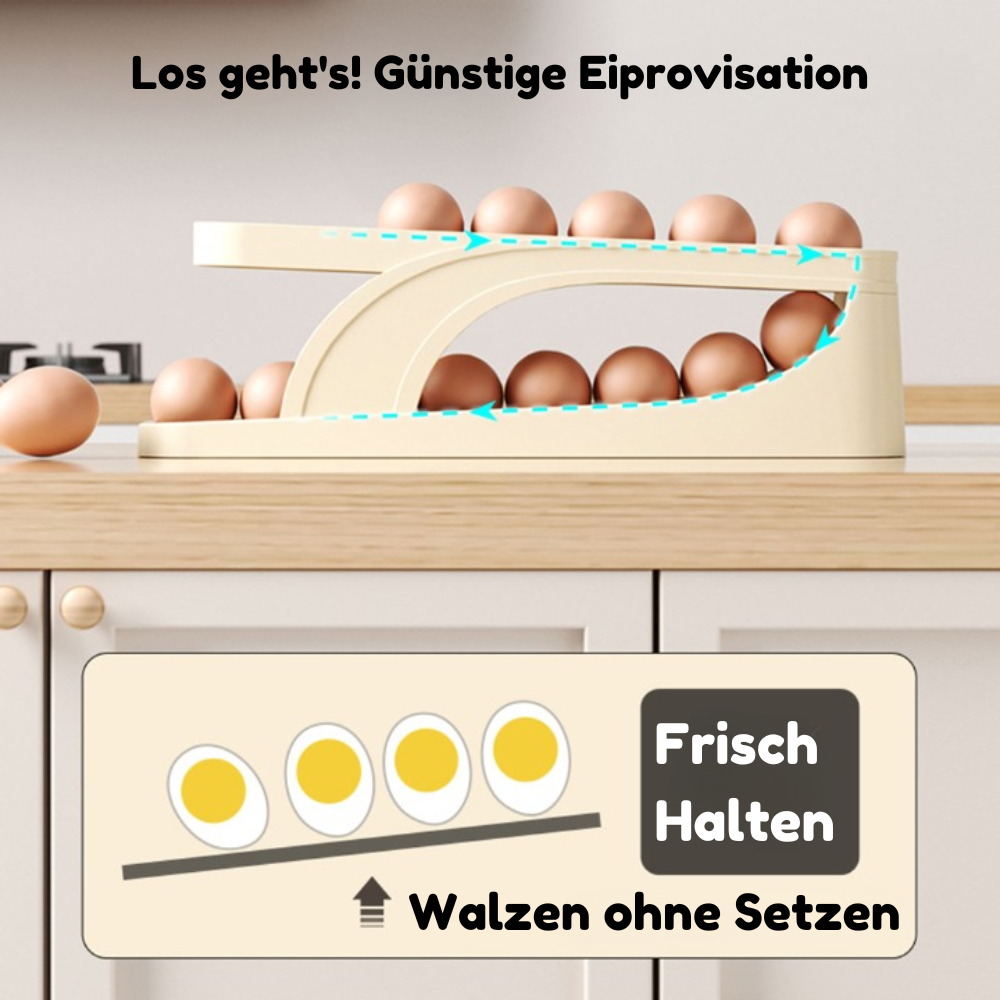 1+1 Free | EggScroller™ Automatic Rolling Egg Rack