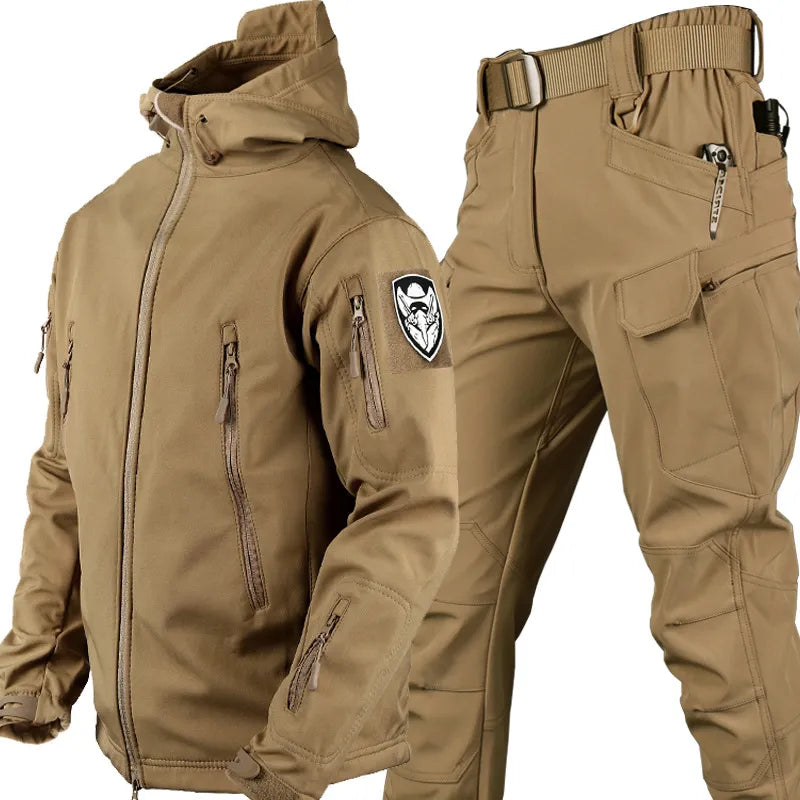 IX9™ Tactical Stretch Windbreaker Jacket & Pants Set