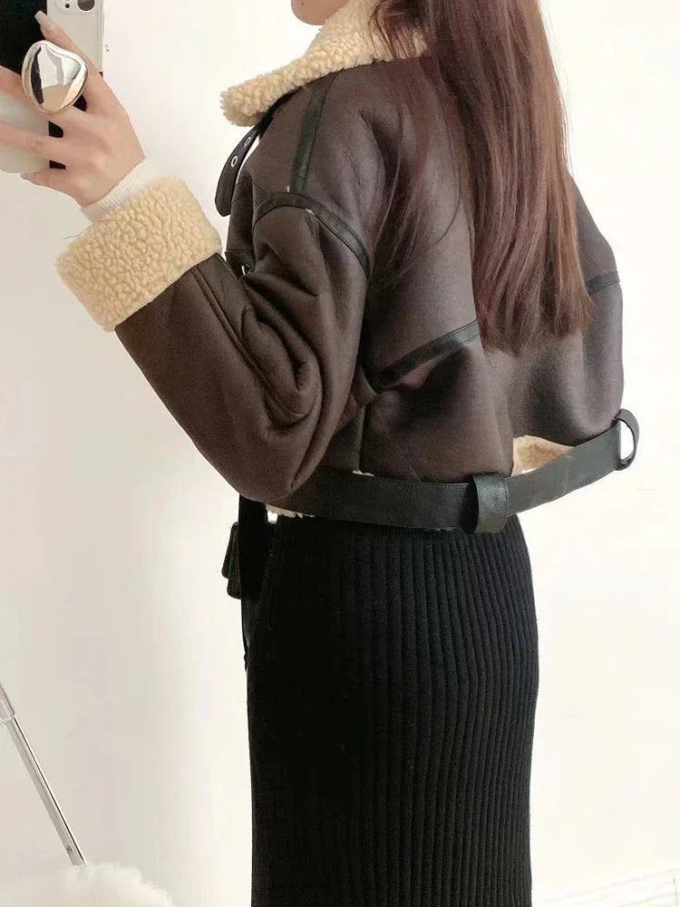 Ella Plush Jacket – Soft and Cozy Outerwear for Everyday Comfort
