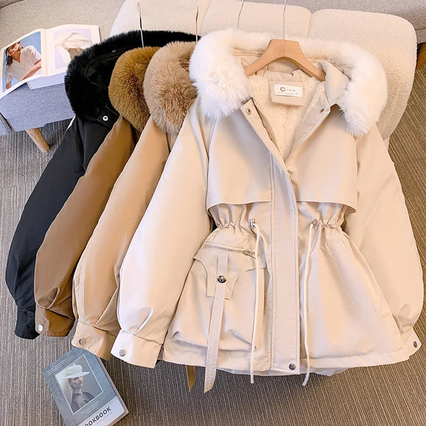 Cozzali – Fleece-Lined Hooded Puffer
