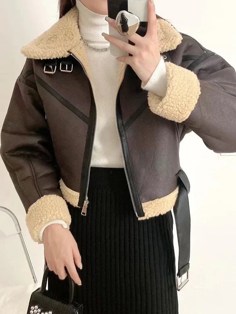 Ella Plush Jacket – Soft and Cozy Outerwear for Everyday Comfort