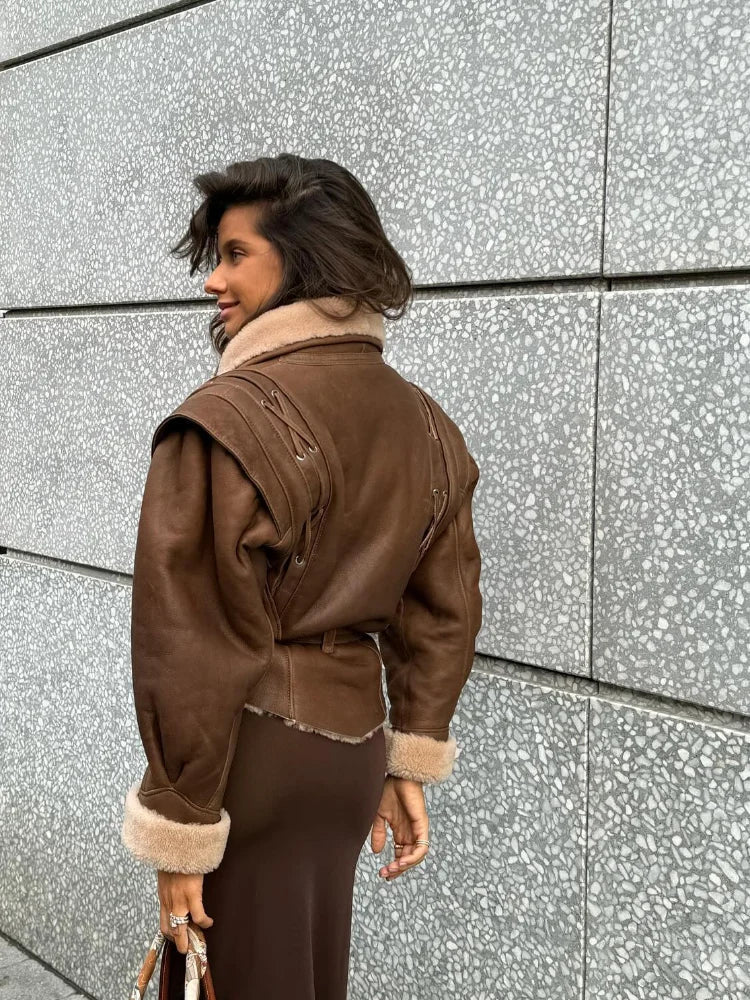 Maya Luxe Jacket – Chic and Versatile Outerwear for Any Occasion