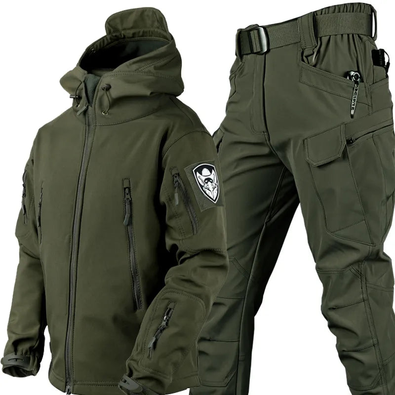 IX9™ Tactical Stretch Windbreaker Jacket & Pants Set