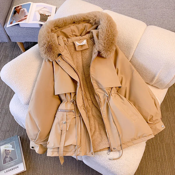 Cozzali – Fleece-Lined Hooded Puffer