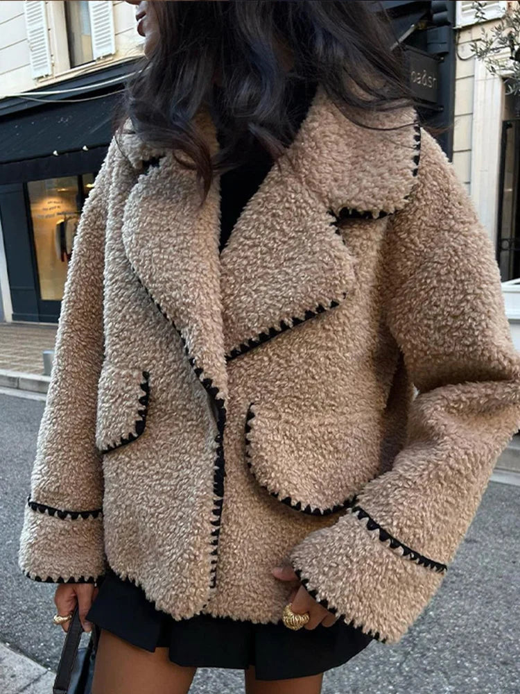 Ruby Luxe Coat – Elegant and Sophisticated Outerwear for Women