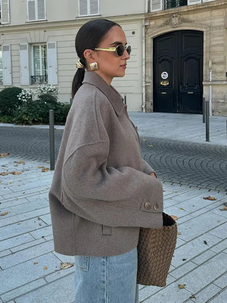 Iris Luxe Coat – Sophisticated and Stylish Outerwear for Women