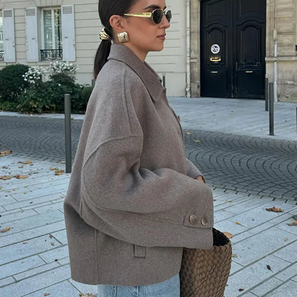 Iris Luxe Coat – Sophisticated and Stylish Outerwear for Women