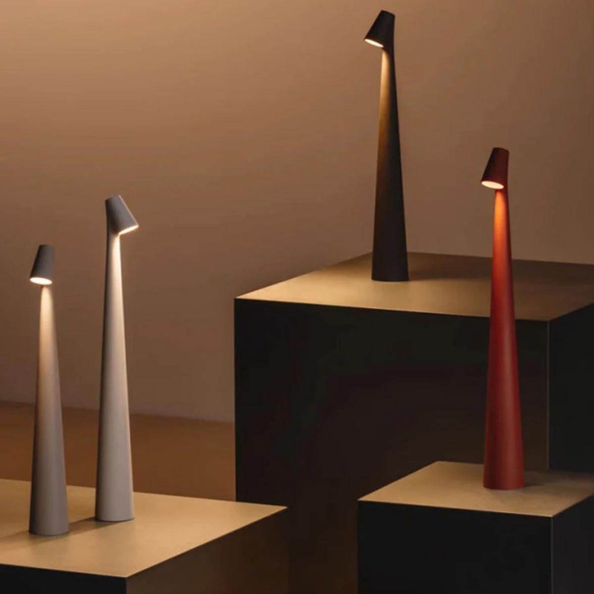 Nordic Minimalist Design Mood Lamp | Wireless | LED | Reading Lamp | Desk Lamp