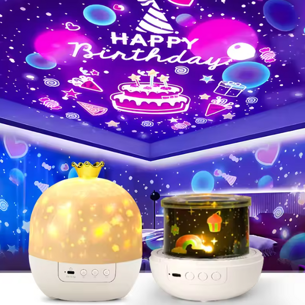 【LAST DAY SALE】DreamMoon™ 360° Immersive Animal Night Light
