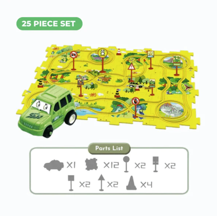 【LAST DAY SALE】Kids Car Track Set