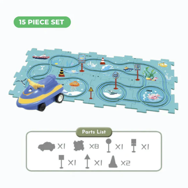 【LAST DAY SALE】Kids Car Track Set