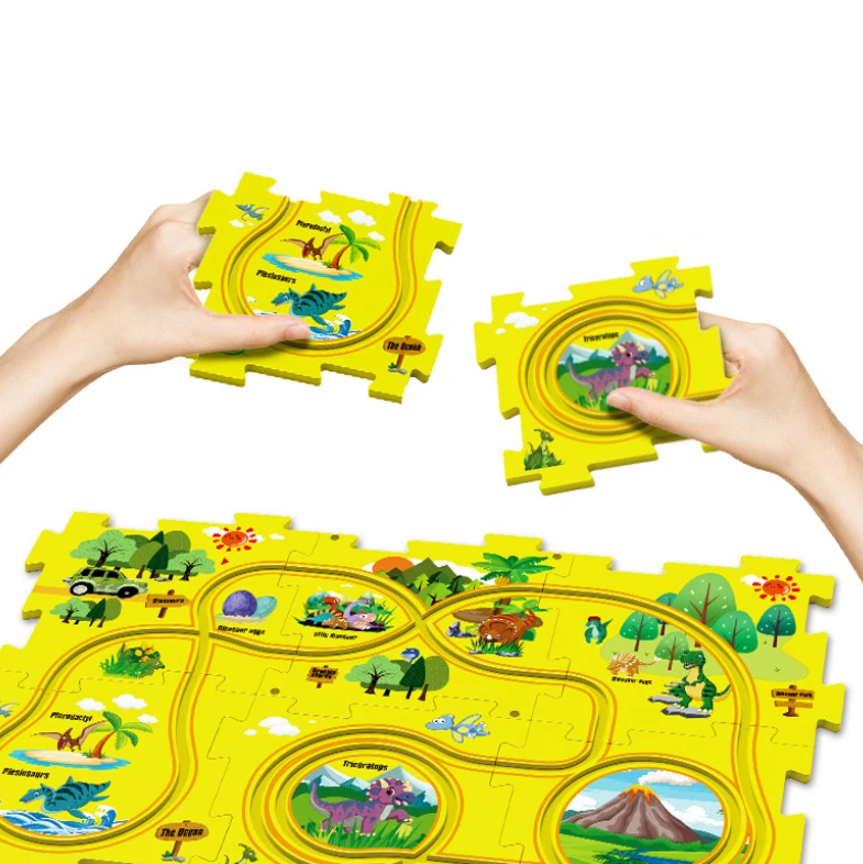 【LAST DAY SALE】Kids Car Track Set