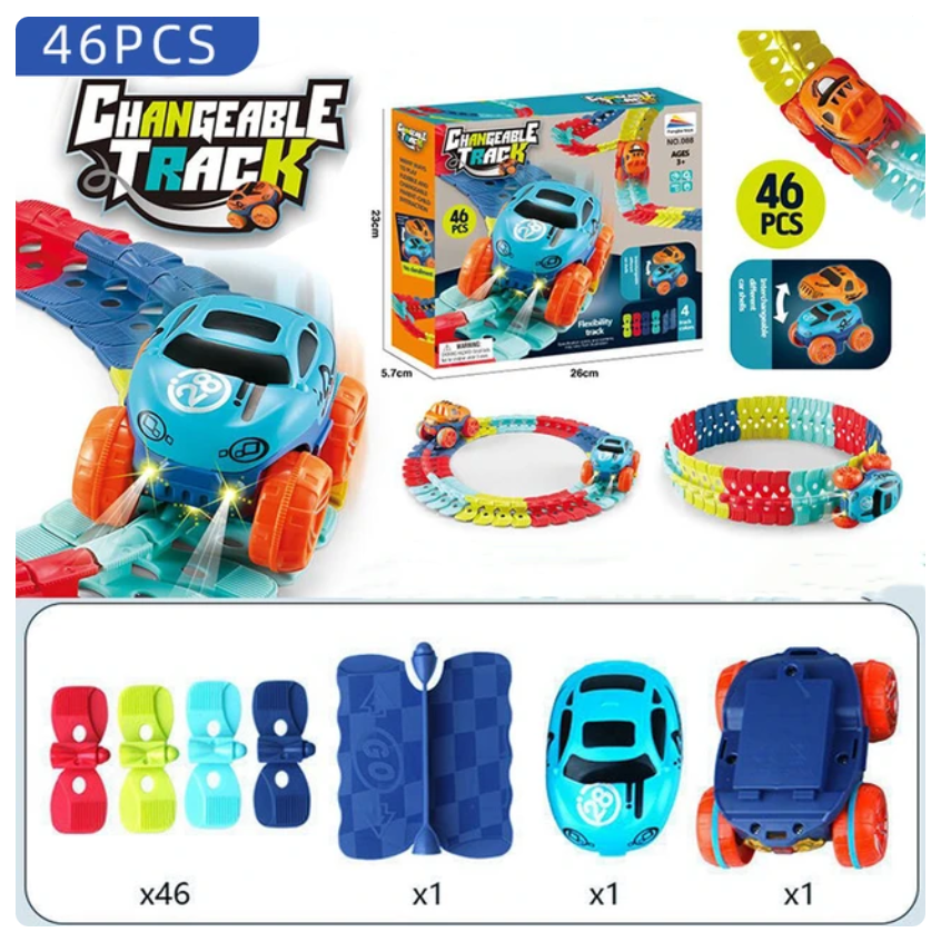 【LAST DAY SALE - 50% Off】Anti-Gravity Car Track