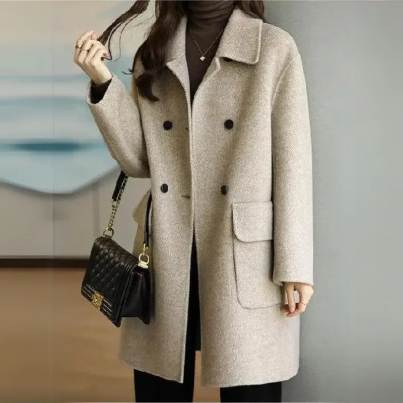 Selene Women's Formal Coat | Wool Blend | Elegant Tailored Fit