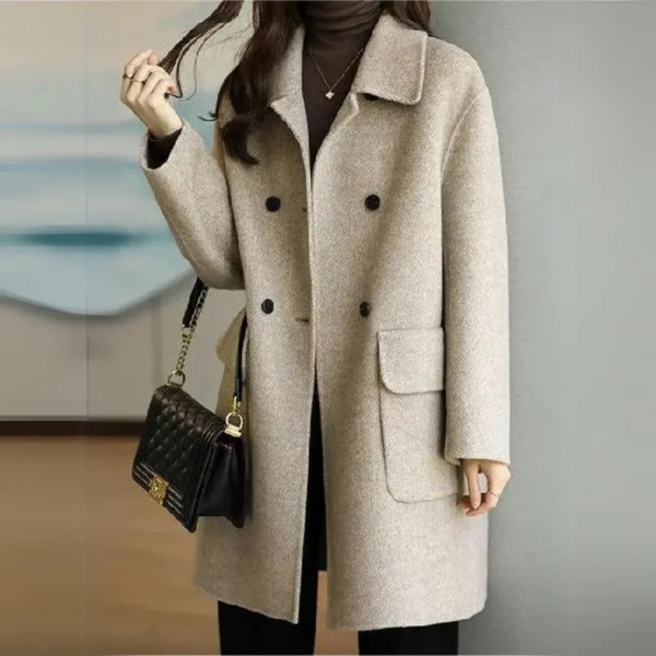 Selene Women's Formal Coat | Wool Blend | Elegant Tailored Fit