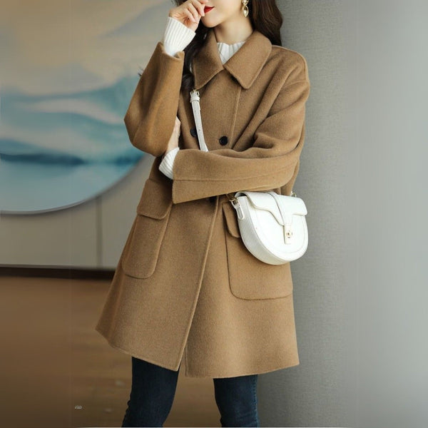 Selene Women's Formal Coat | Wool Blend | Elegant Tailored Fit