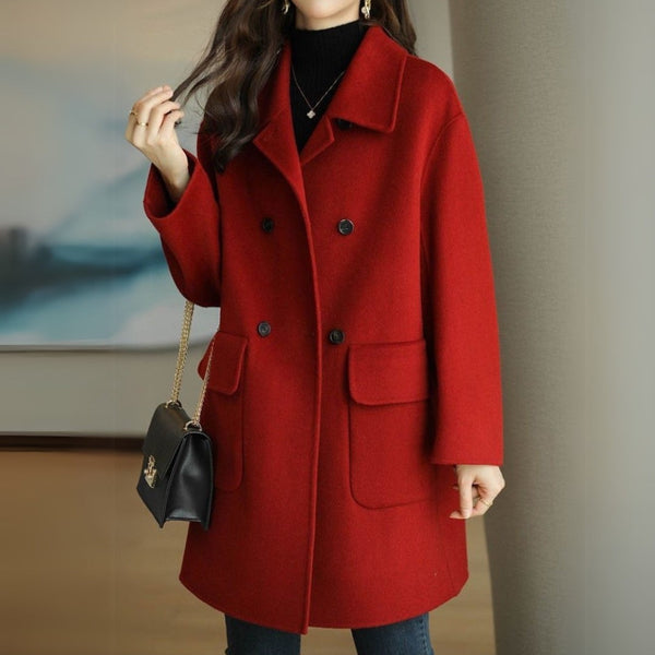Selene Women's Formal Coat | Wool Blend | Elegant Tailored Fit