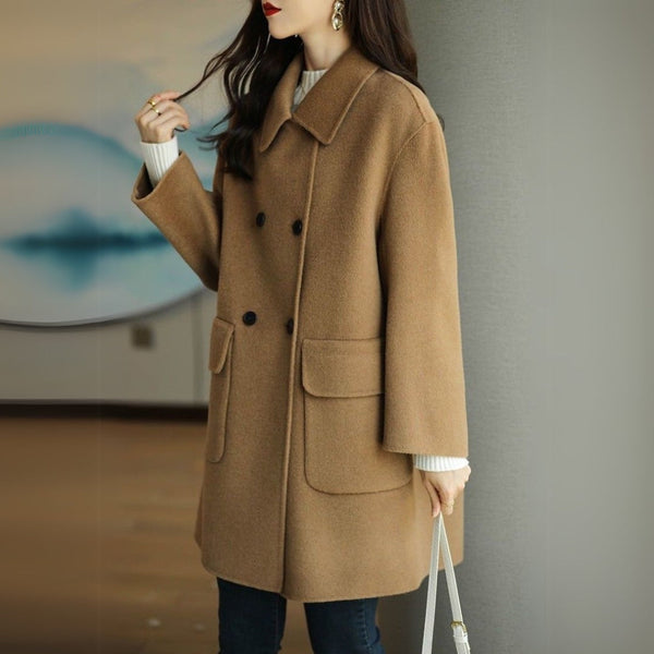 Selene Women's Formal Coat | Wool Blend | Elegant Tailored Fit