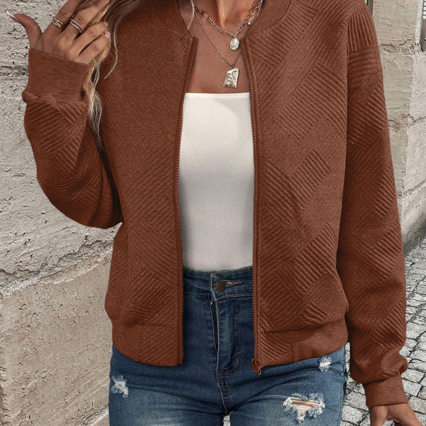 Selene | Spring Jacket | Lightweight Zipper Closure