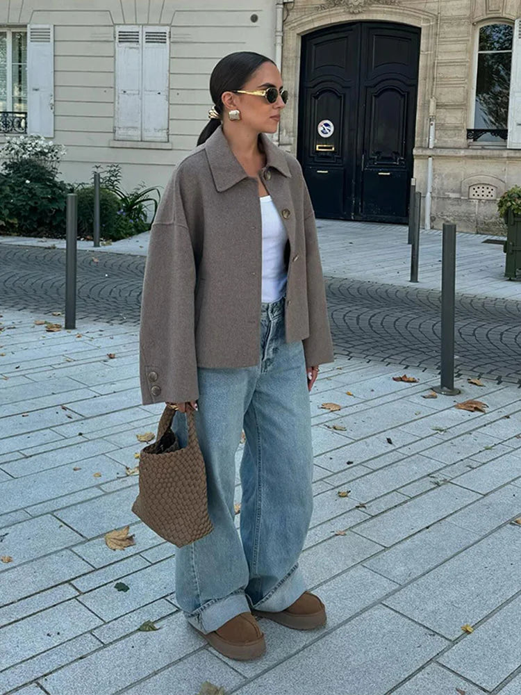 Iris Luxe Coat – Sophisticated and Stylish Outerwear for Women