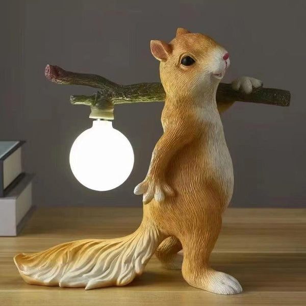 Squirrel Table Lamp
