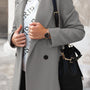 Tera Women's Lapel Coat | Soft Warm Fabric