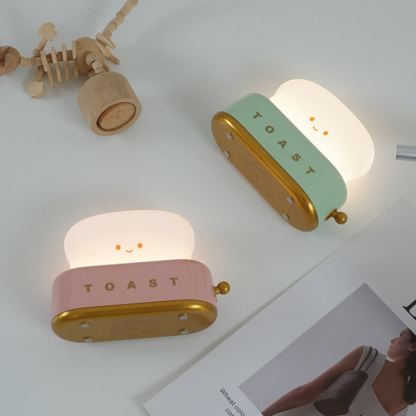 Toaster Design Table Lamp (built-in battery)