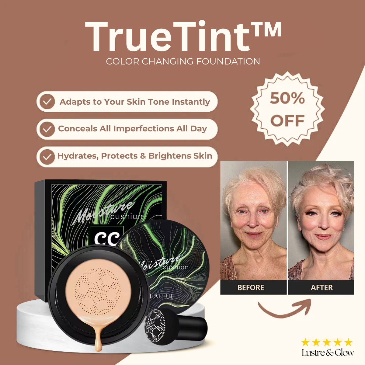 TrueTint™ | Foundation For Flawless Tone-Perfect Skin