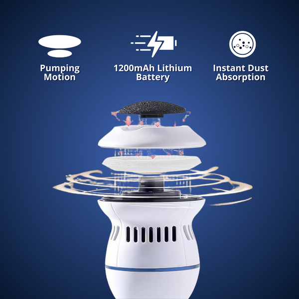 Elegrind™ Electric Foot Grinder with Vacuum | incl. 2 Grinder Heads