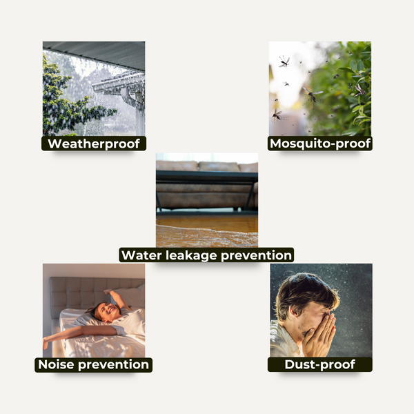 Derasle™ Door Seal Strip - 9.8 Feet Length Tape