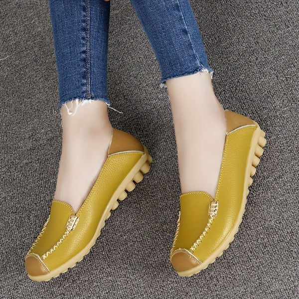 UrbanSleek™ – Elegant Women's Loafer with Color Contrast & Comfort Sole
