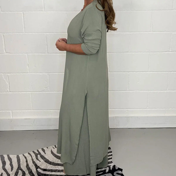 Autumn™ | Women's Long Top and Pants Set