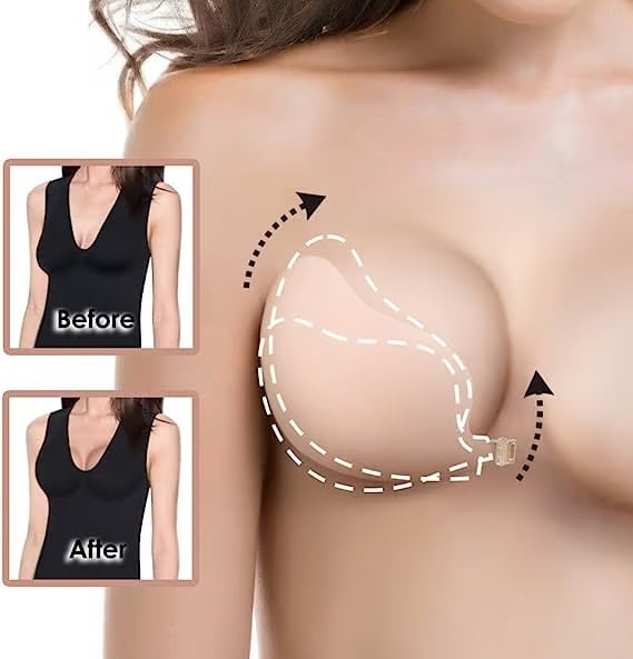 SecretLift – Adhesive Backless Push Up Bra