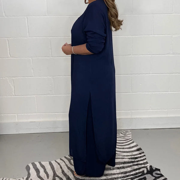 Autumn™ | Women's Long Top and Pants Set