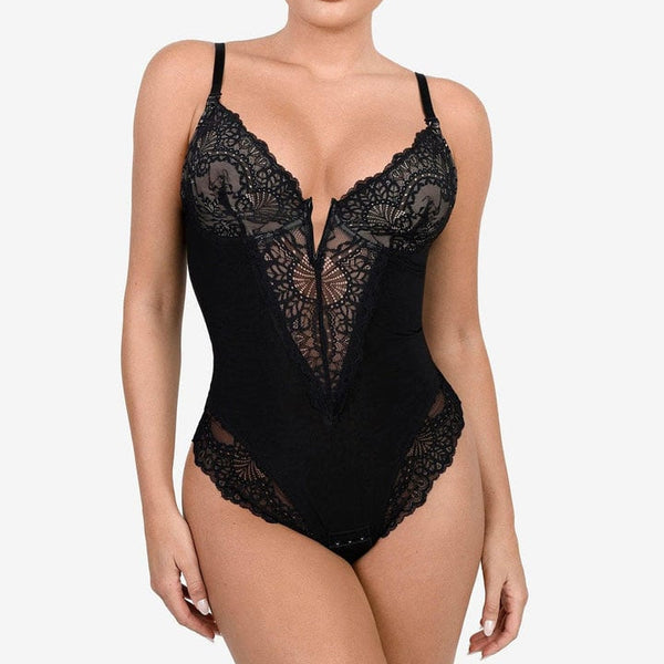 Margaretha™ Lace Thong Bodysuit