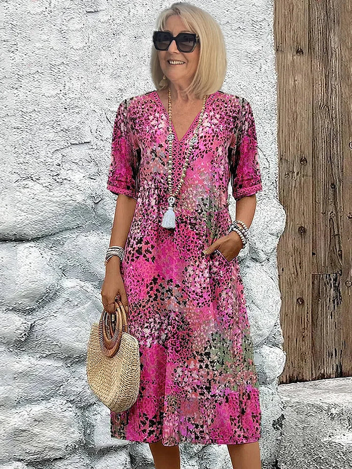 Gabriella™ Printed Midi Dress