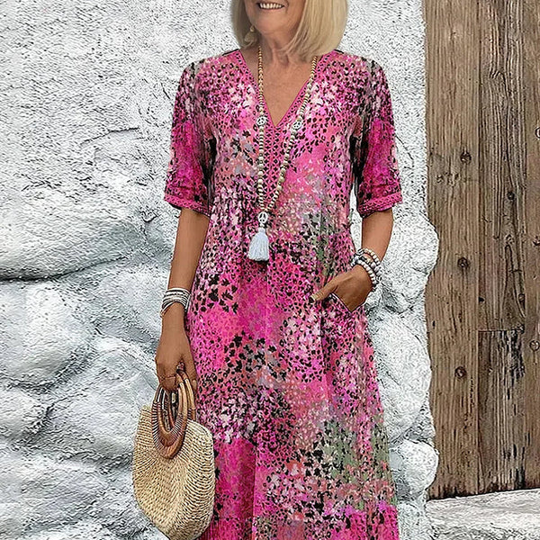 Gabriella™ Printed Midi Dress