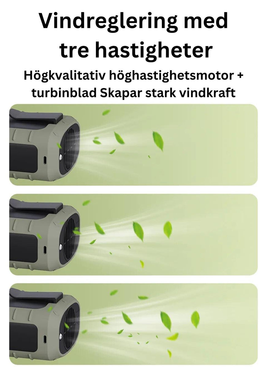 CoolBelt™ Portable Breeze Power