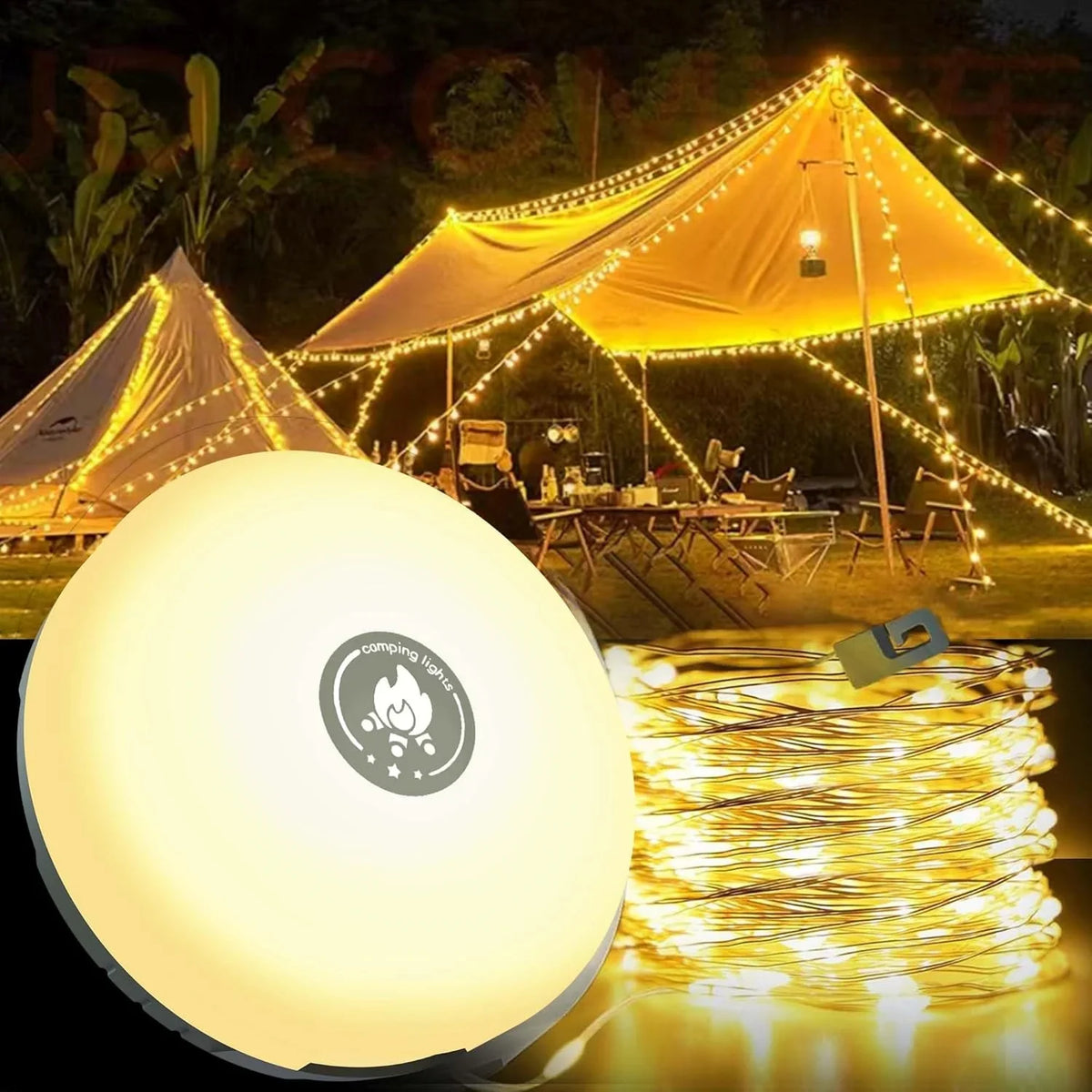 【LAST DAY SALE】Retractable LED Camping Light
