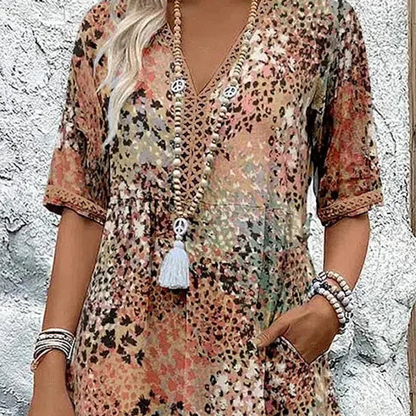 Gabriella™ Printed Midi Dress