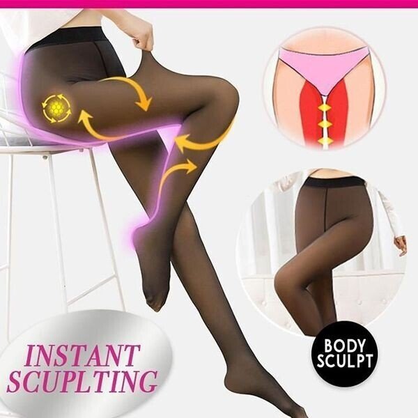 PlushTights™ – Flawless Legs & Cozy Warmth