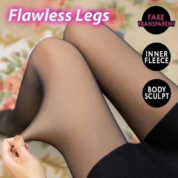 PlushTights™ – Flawless Legs & Cozy Warmth