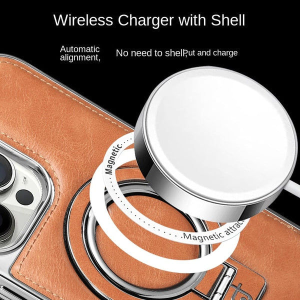 LeatherLux™ Luxury Leather iPhone Case